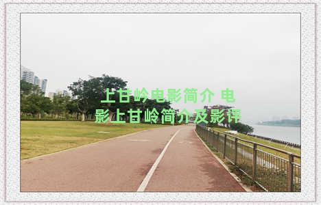 上甘岒电影简介 电影上甘岭简介及影评